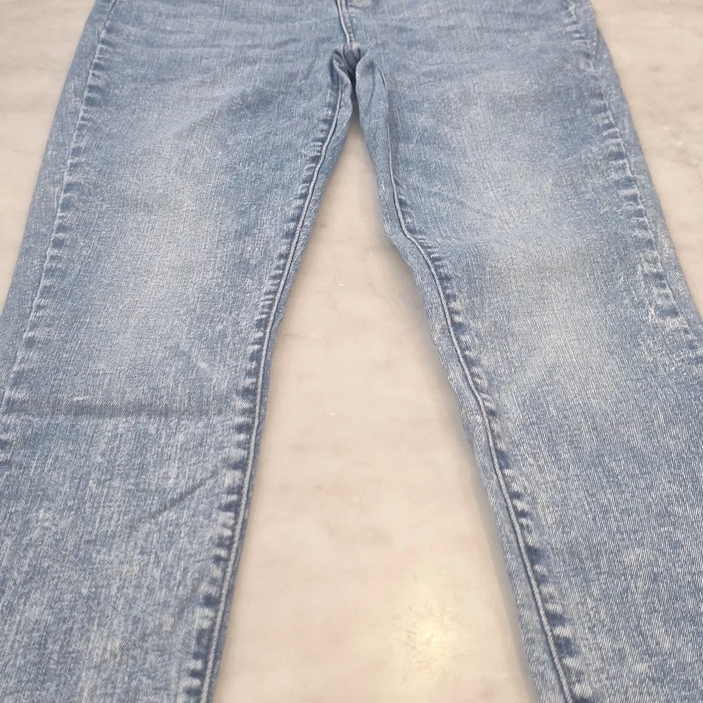 Judy Blue LtBlue Acid Washed Skinny High Rise Jeans Sz 9/29 80s Vibes Denim Slim